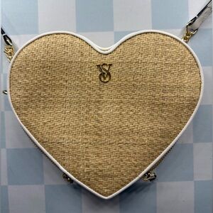 VICTORIA'S SECRET Heart Crossbody Bag